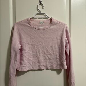 Sunday Best Pink Crop Top